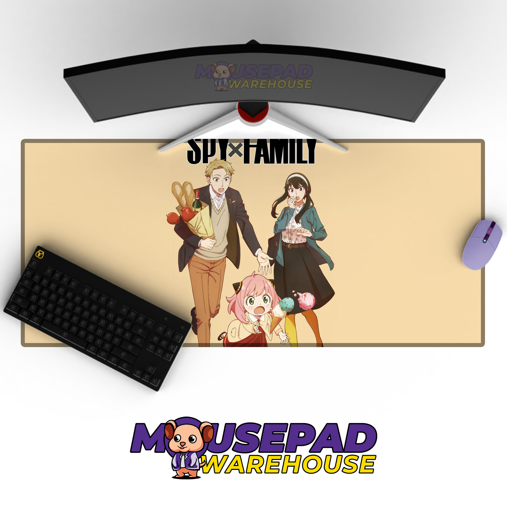 Spy x Family V34 Mousepad Mockup