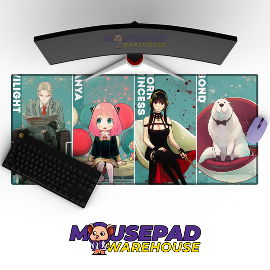 Spy x Family V35 Mousepad Mockup