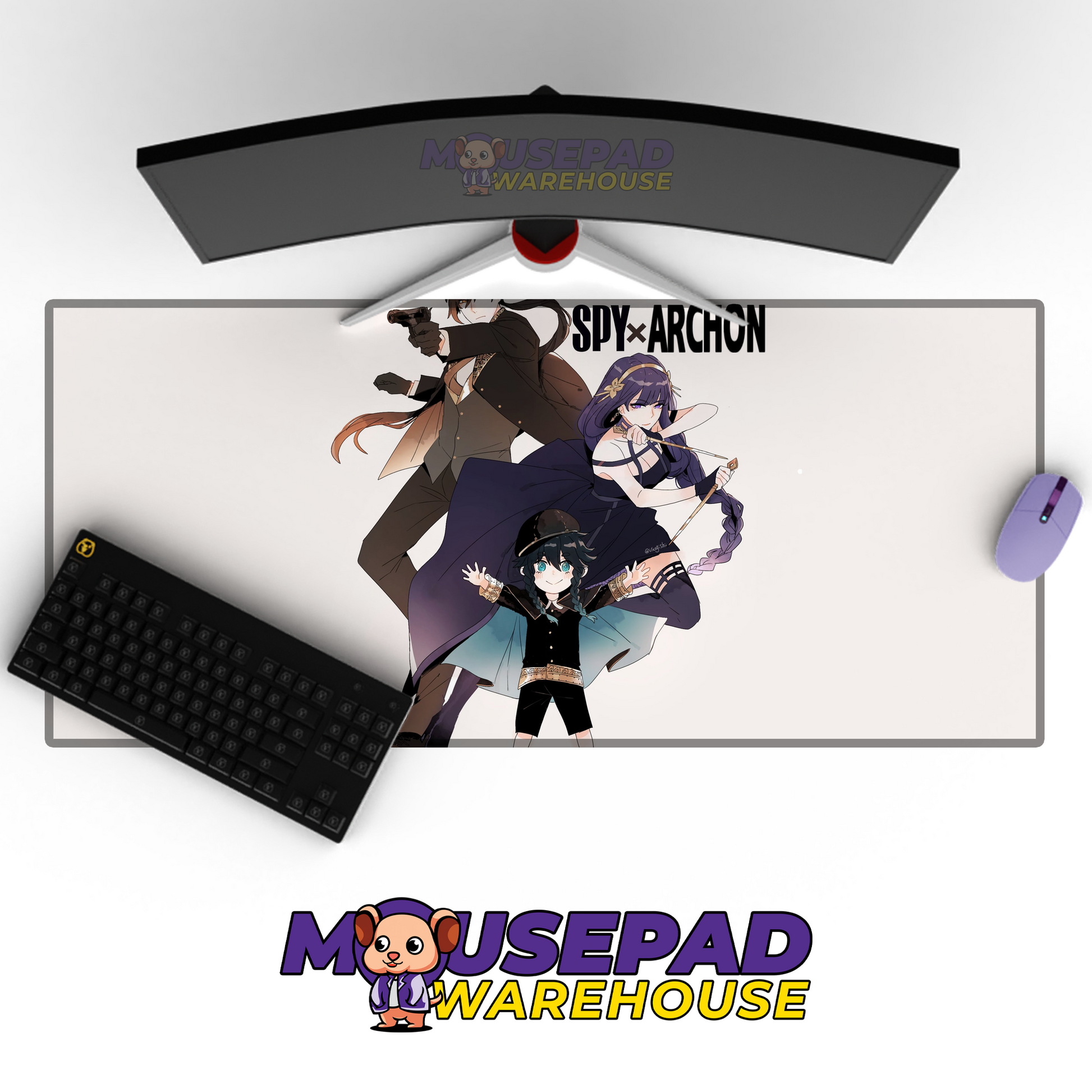 Spy x Family V36 Mousepad Mockup
