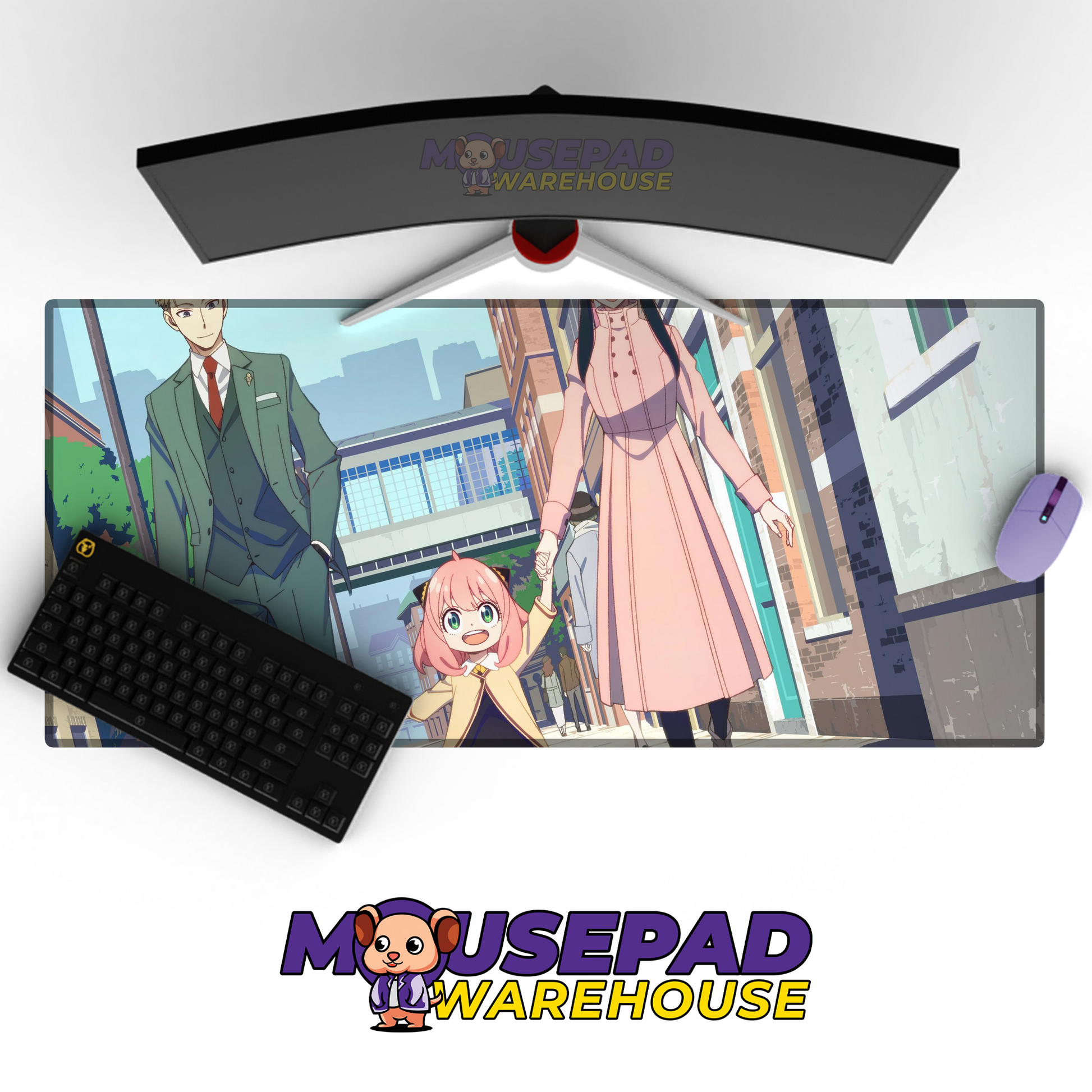Spy x Family V40 Mousepad Mockup