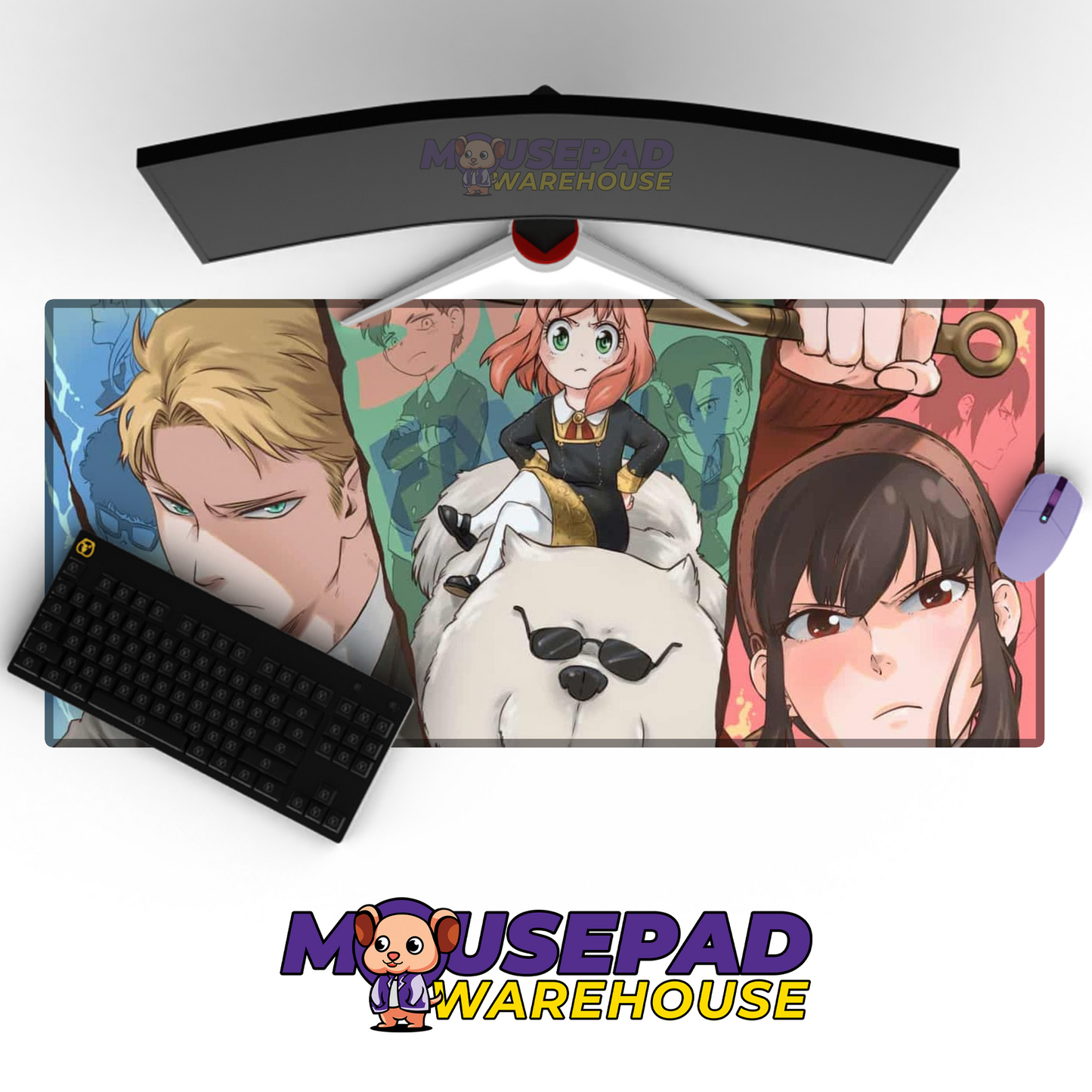 Spy x Family V44 Mousepad Mockup
