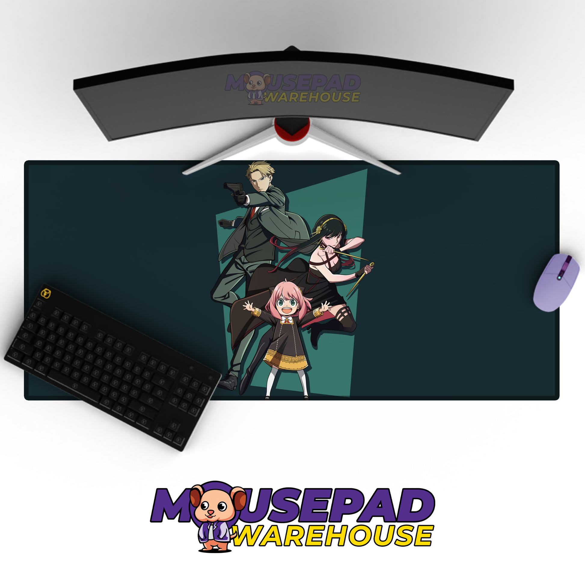Spy x Family V45 Mousepad Mockup