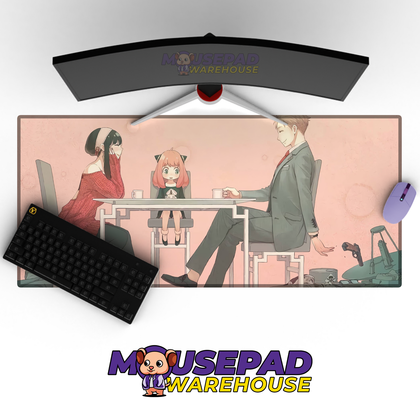 Spy x Family V46 Mousepad Mockup