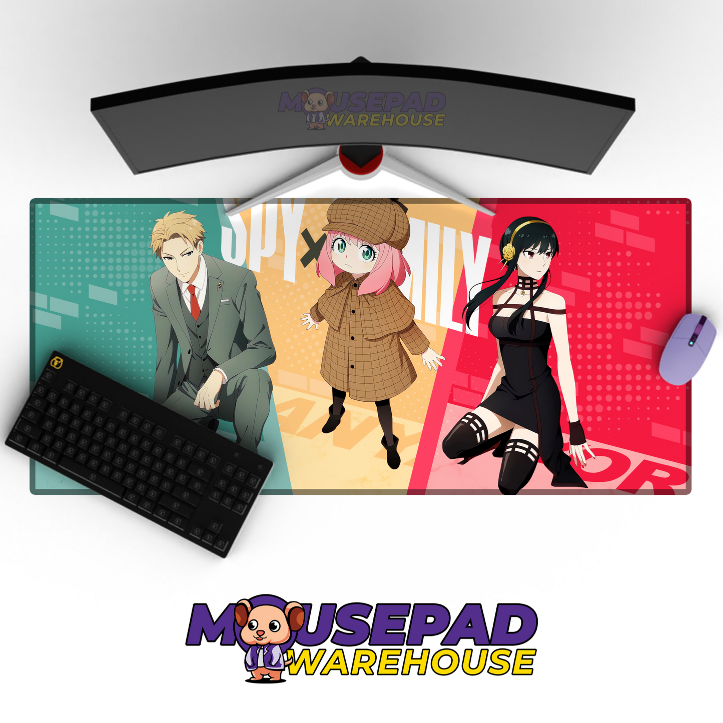 Spy x Family V47 Mousepad Mockup