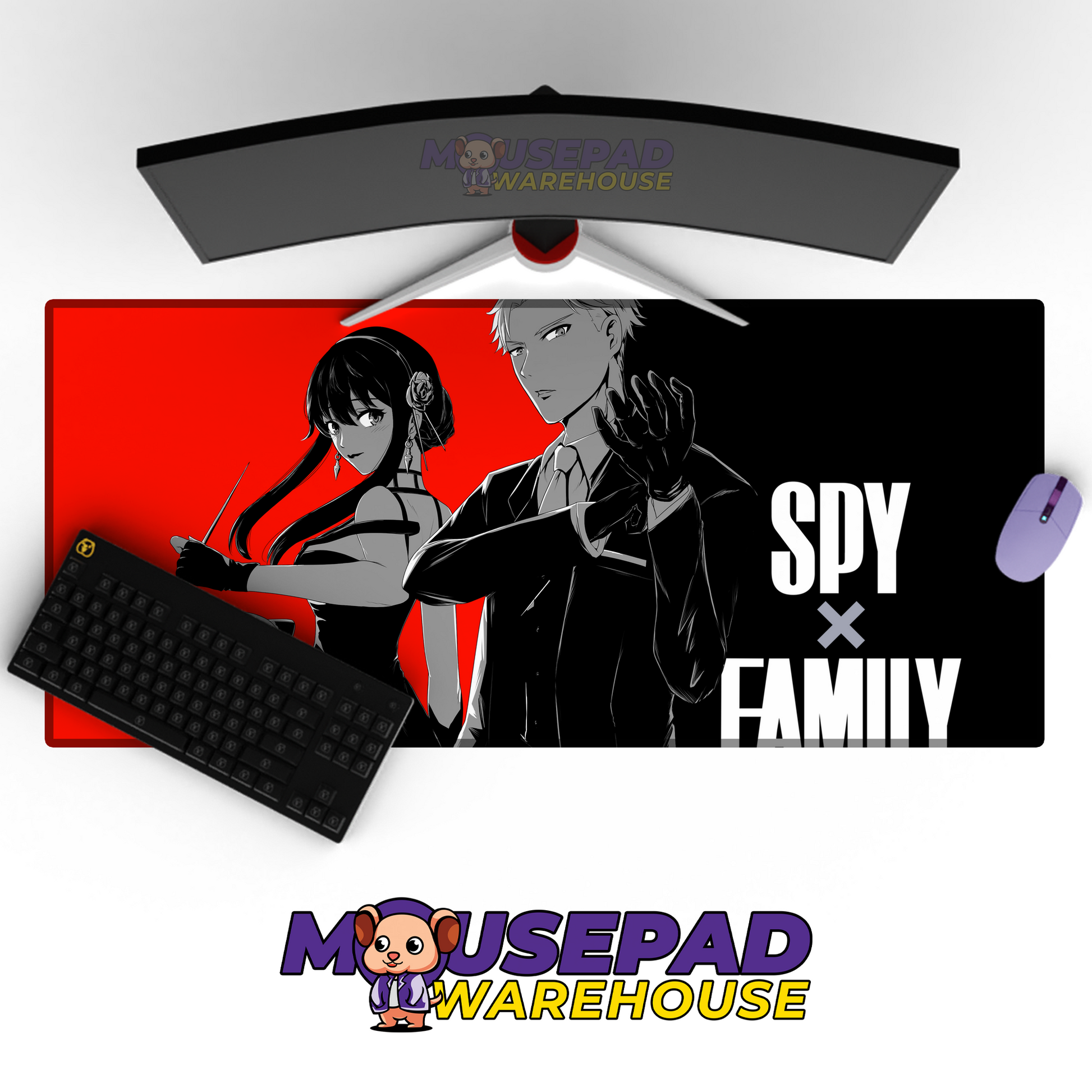 Spy x Family V49 Mousepad Mockup