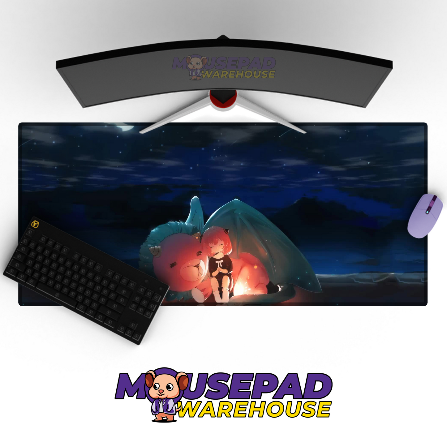 Spy x Family V4 Mousepad Mockup
