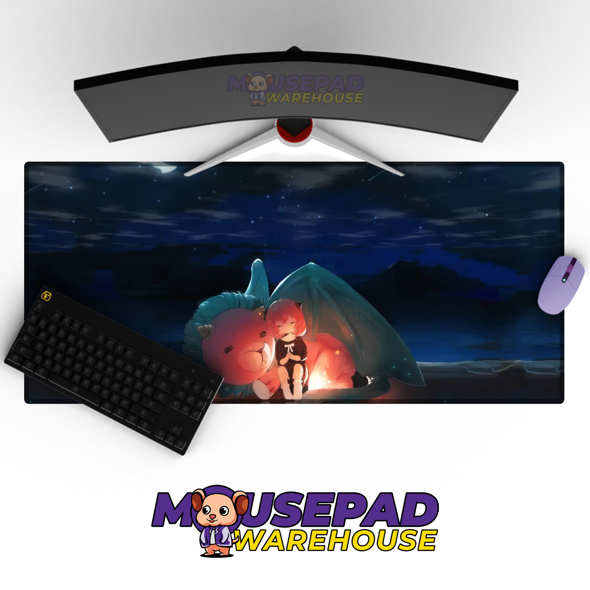 Spy x Family V4 Mousepad Mockup
