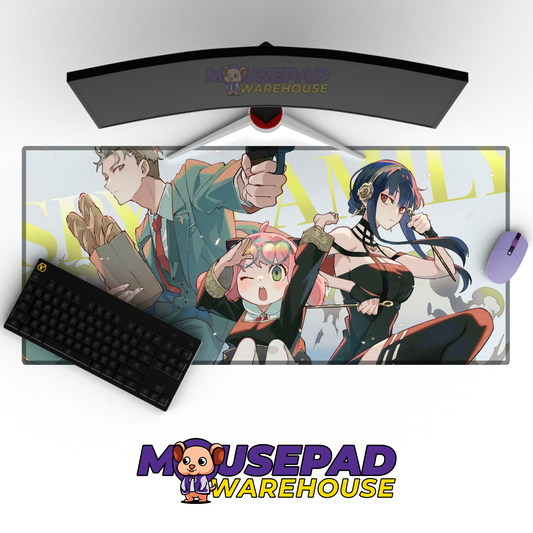 Spy x Family V50 Mousepad Mockup