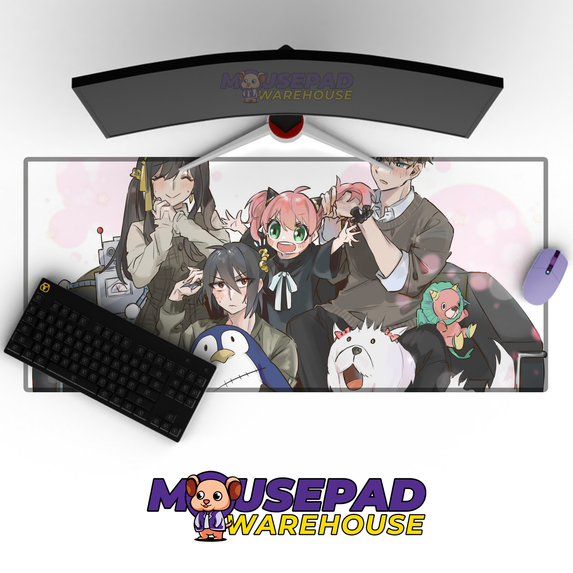 Spy x Family V5 Mousepad Mockup