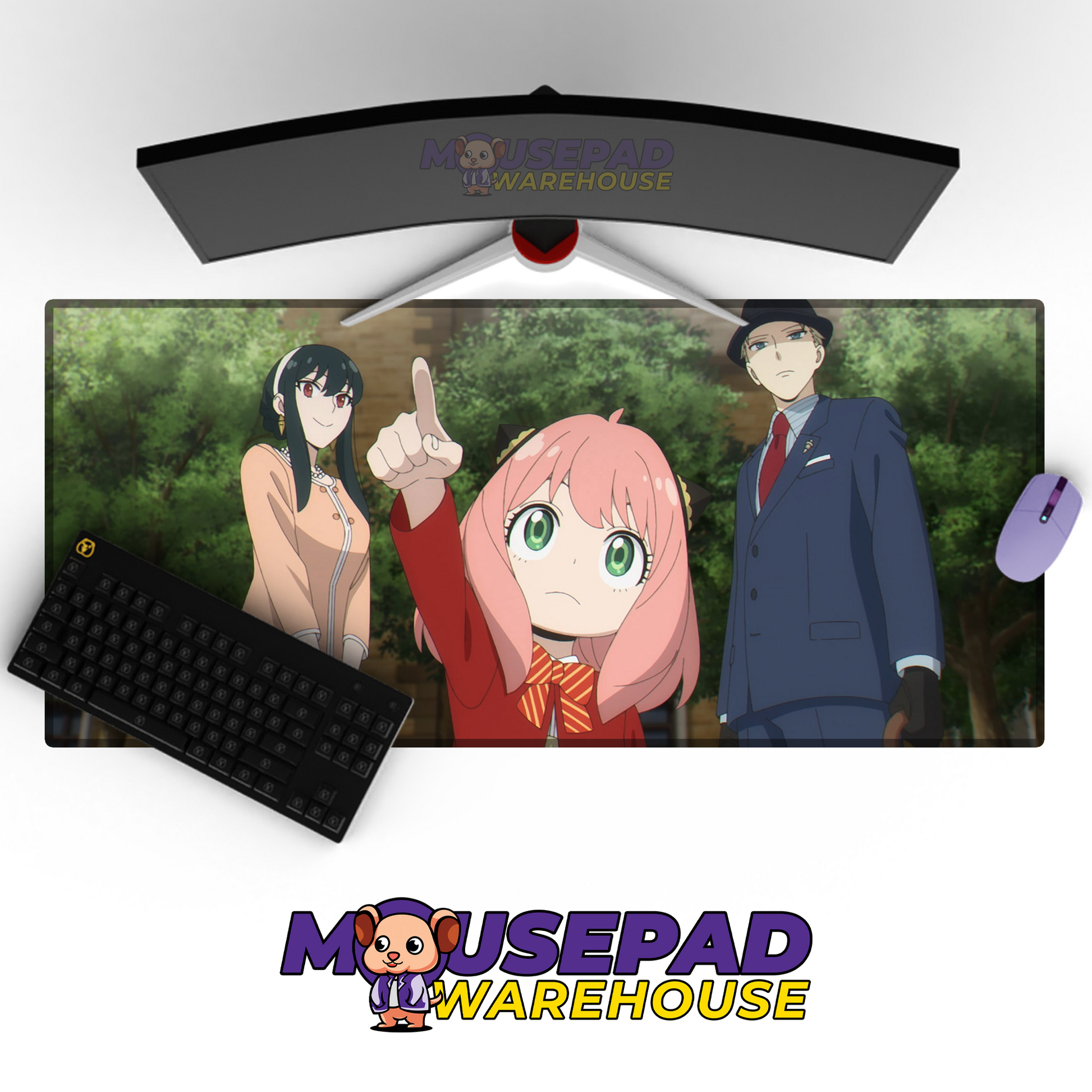 Spy x Family V9 Mousepad Mockup