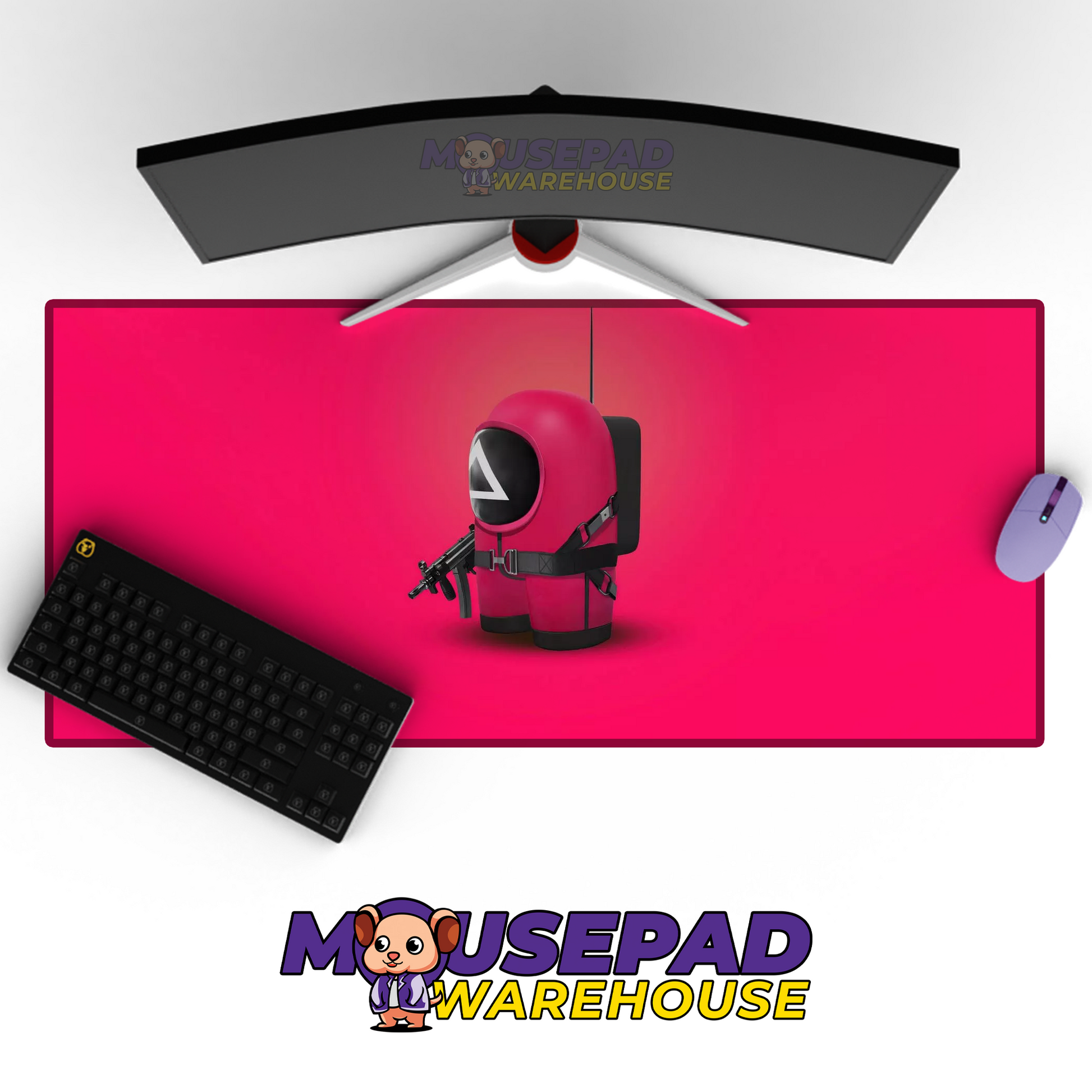 Squid Game V10 Mousepad Mockup