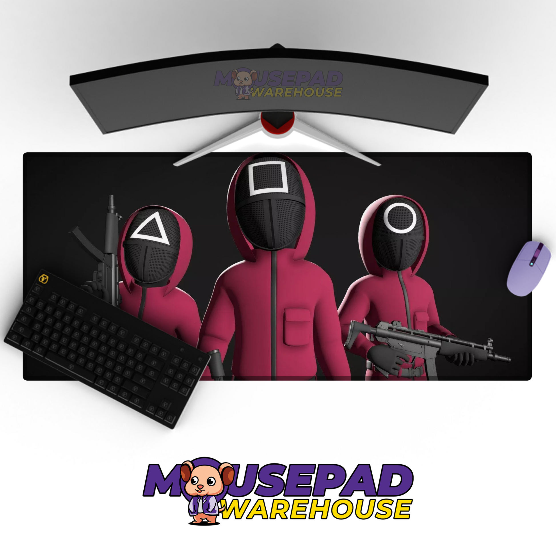 Squid Game V13 Mousepad Mockup