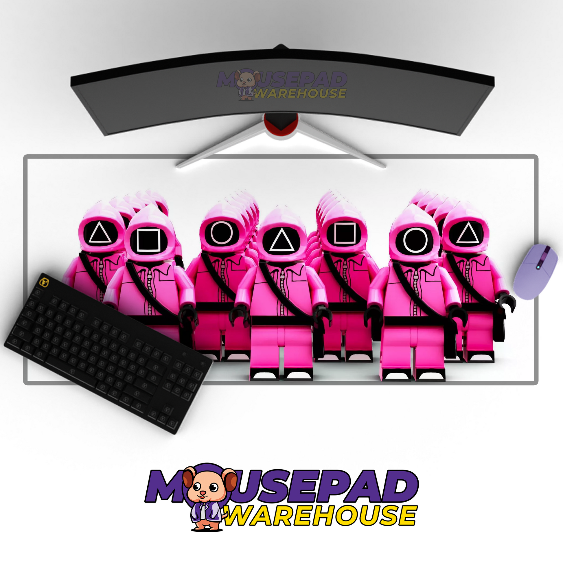 Squid Game V15 Mousepad Mockup