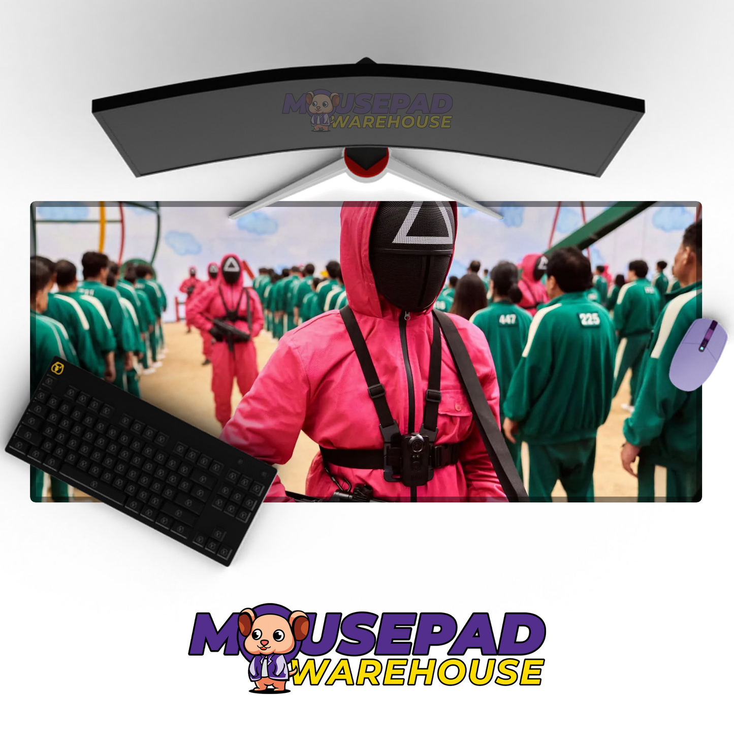 Squid Game V23 Mousepad Mockup