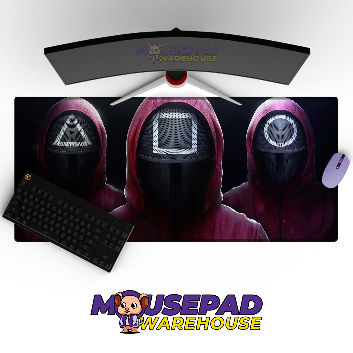 Squid Game V27 Mousepad Mockup