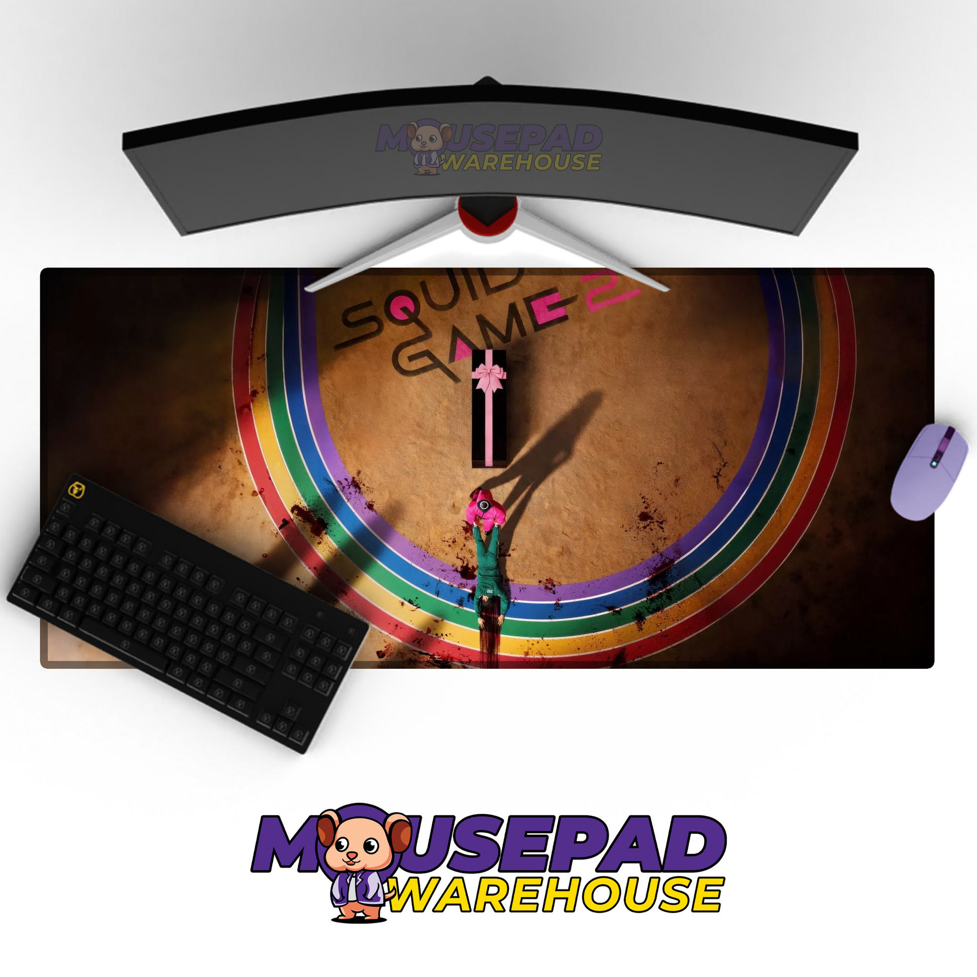 Squid Game V3 Mousepad Mockup