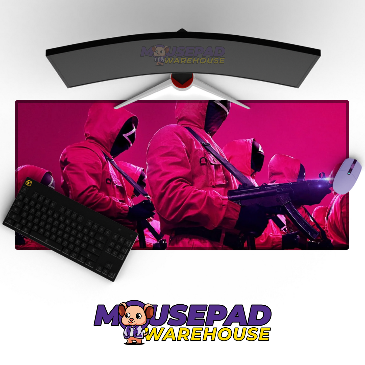 Squid Game V9 Mousepad Mockup
