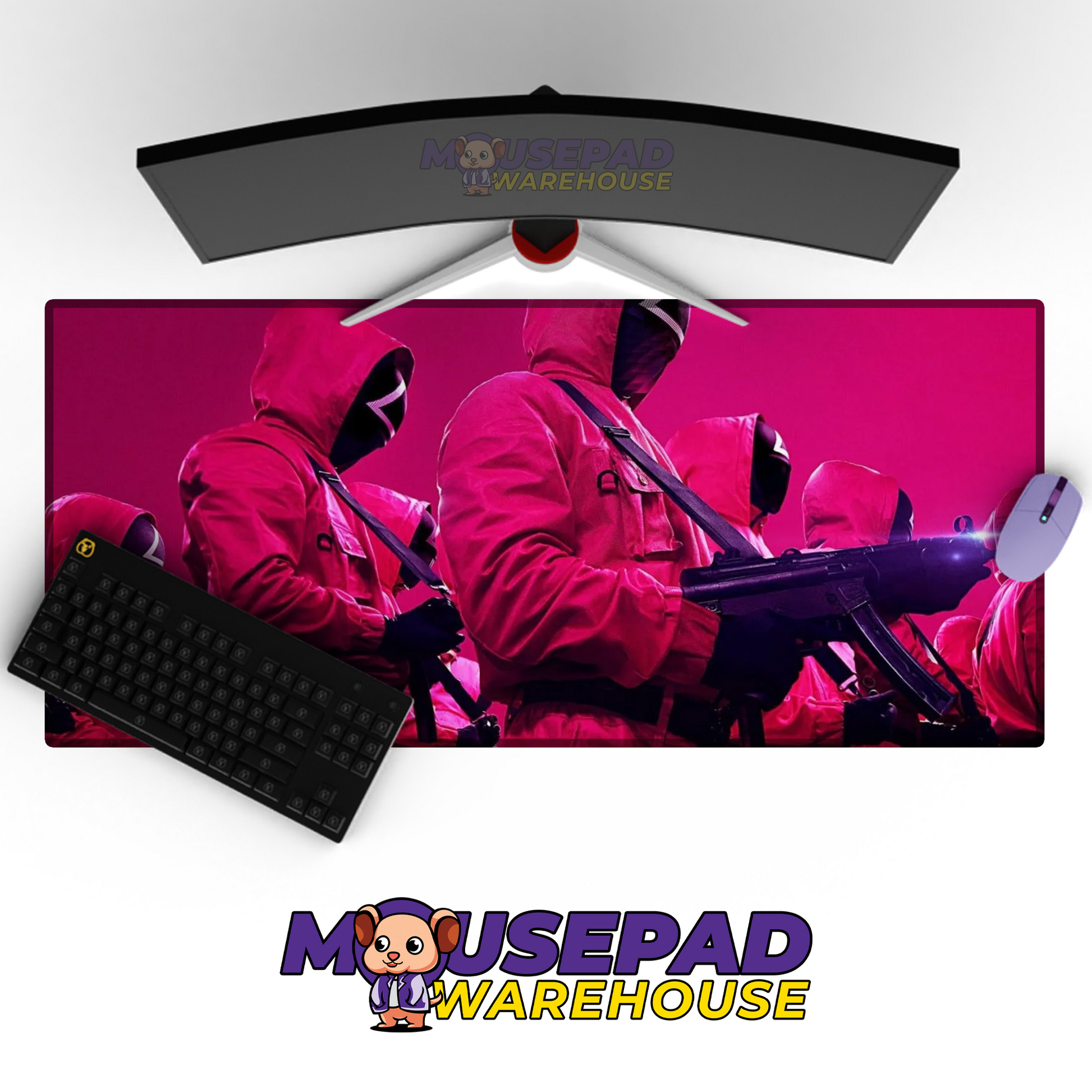 Squid Game V9 Mousepad Mockup