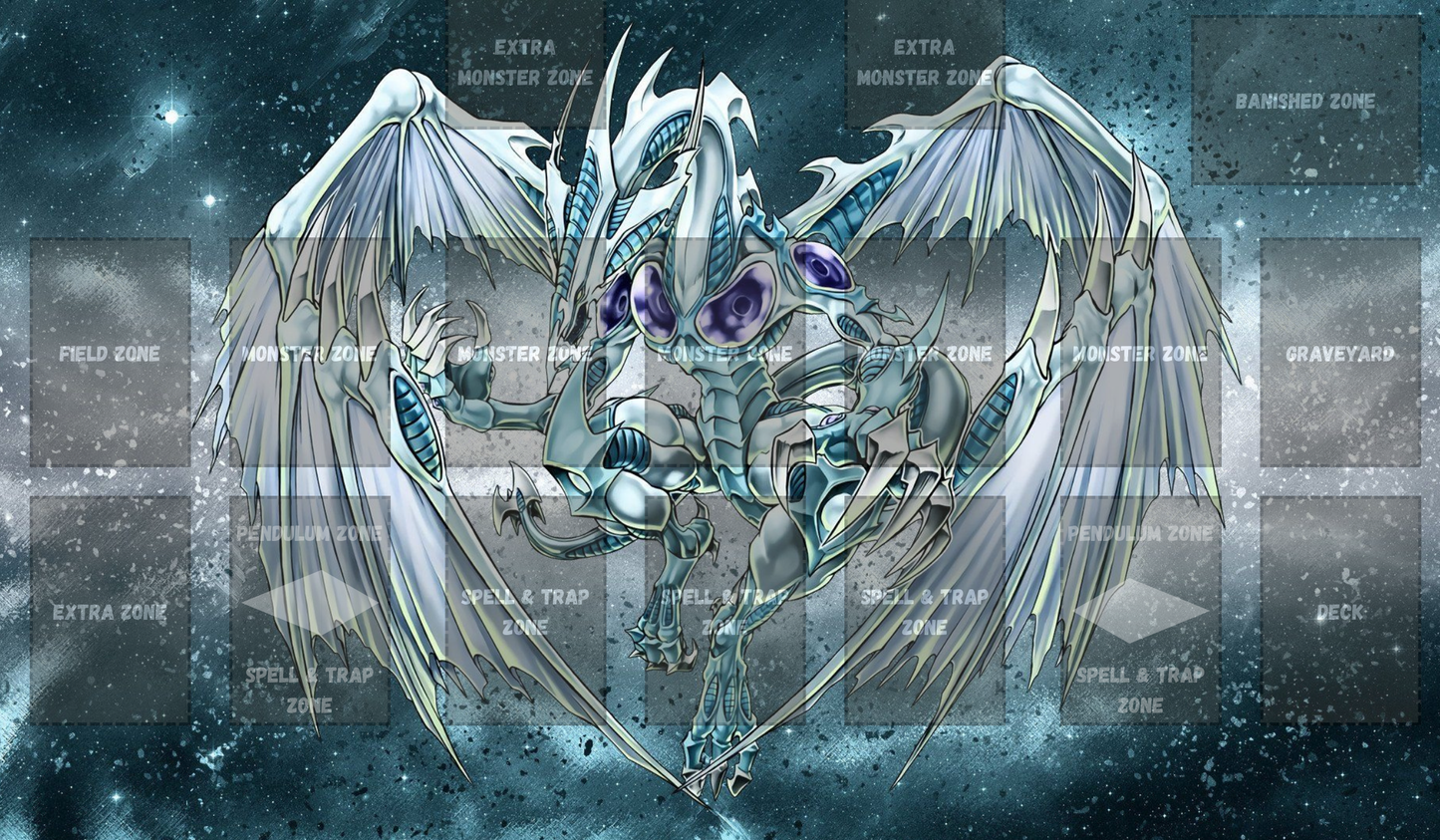 Stardust Dragon Yu Gi Oh Card Game Playmat