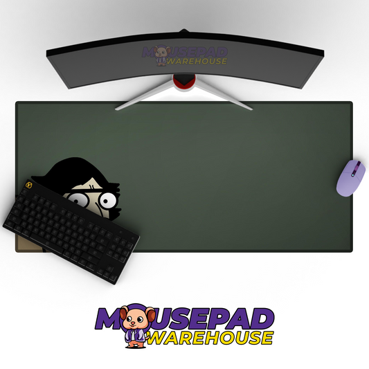 Stare Dad Meme Mousepad Desk mat Mockup