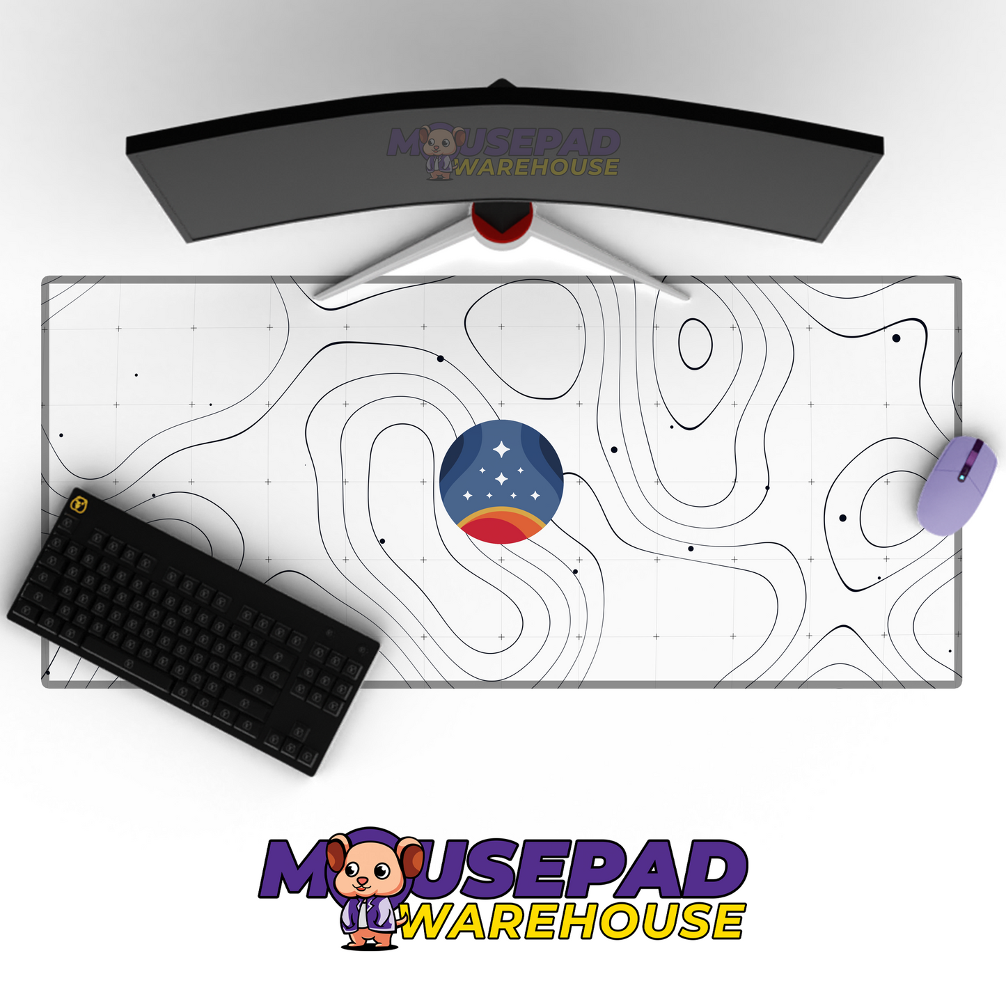 Starfield V12 Mousepad Mockup
