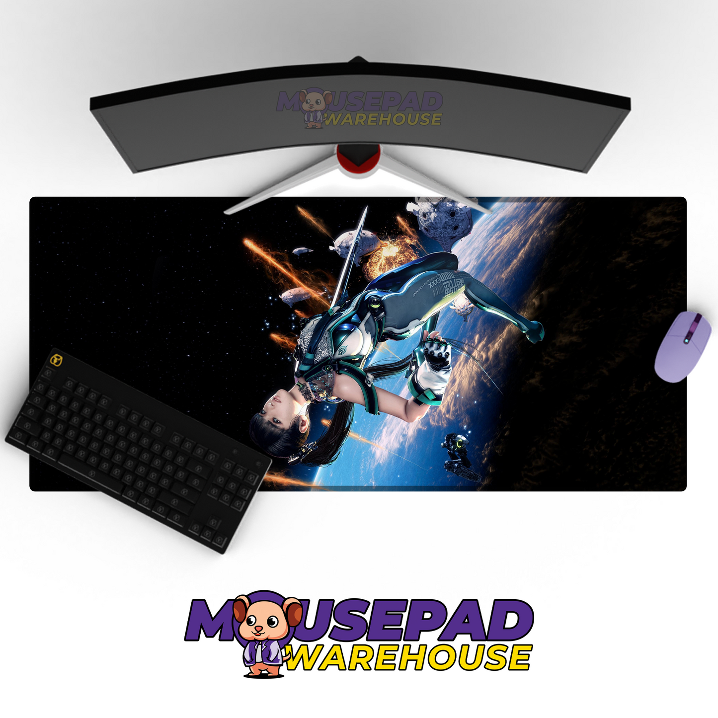 Stellar Blade V16 Mousepad Mockup