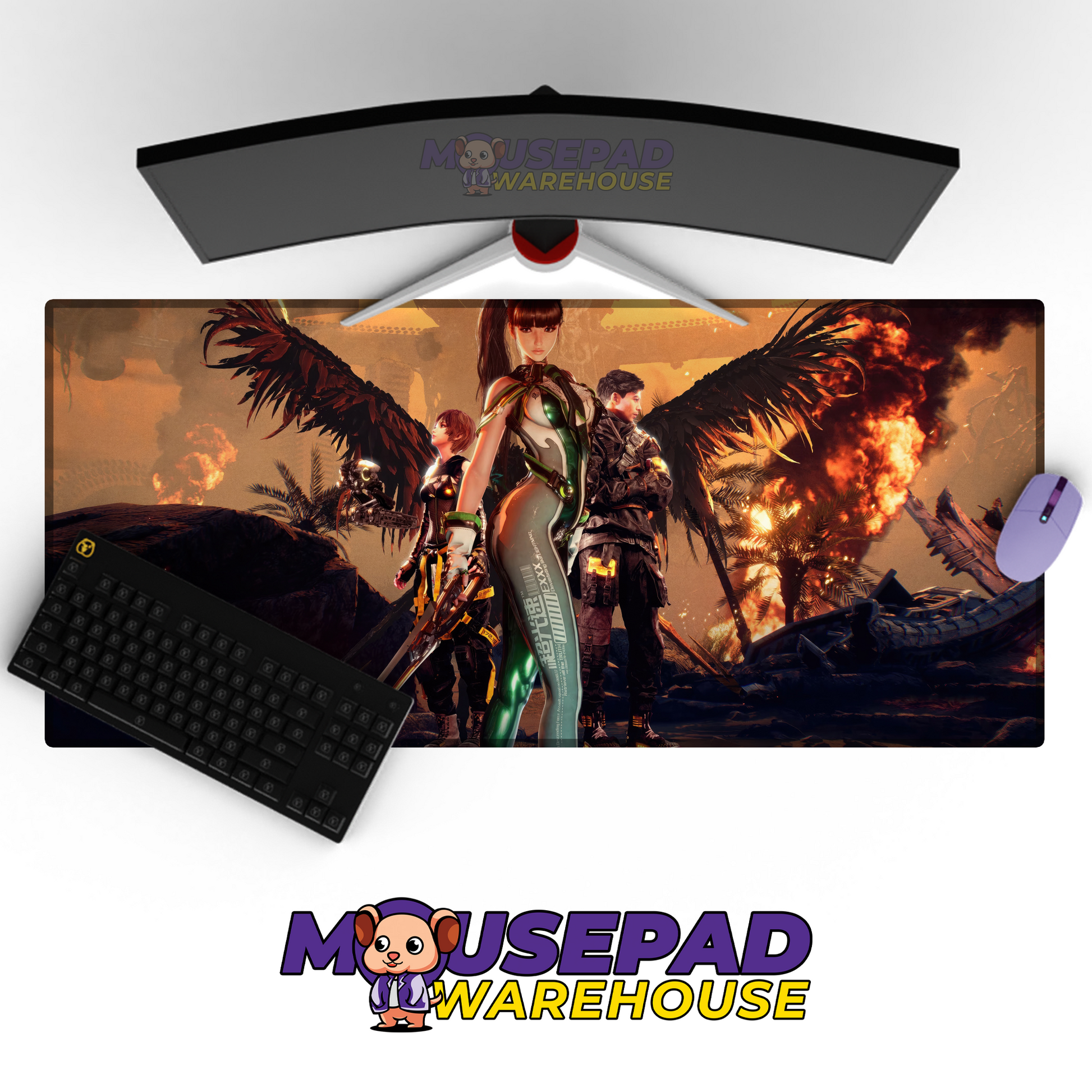 Stellar Blade V18 Mousepad Mockup