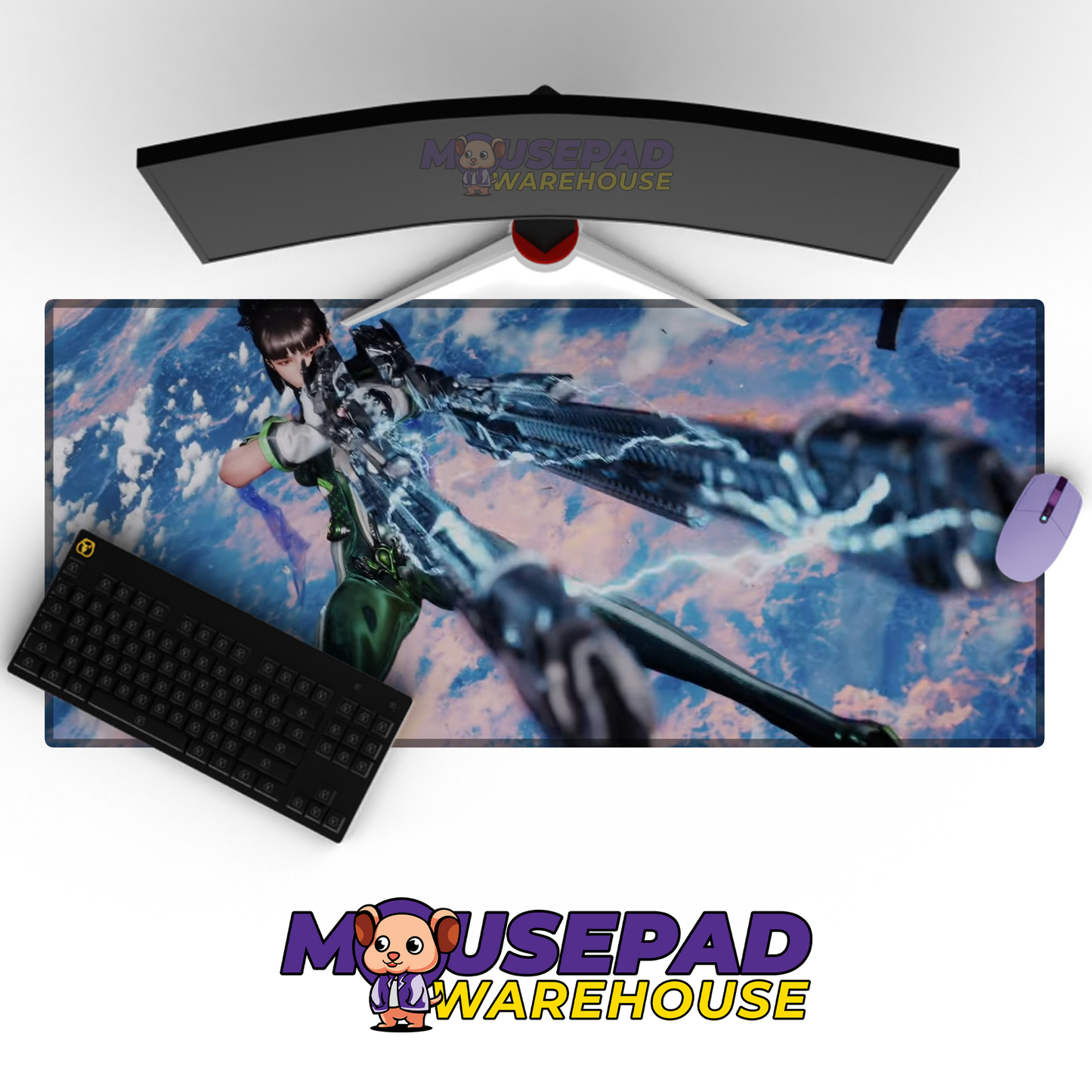 Stellar Blade V4 Mousepad Mockup