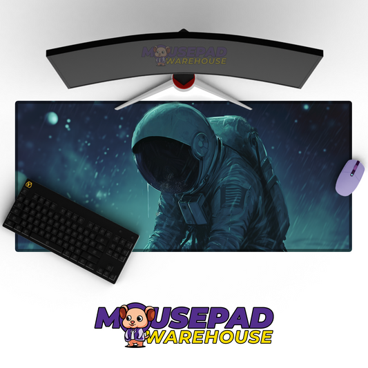 Stellar Depths Infinite Space Desk Mat Mockup