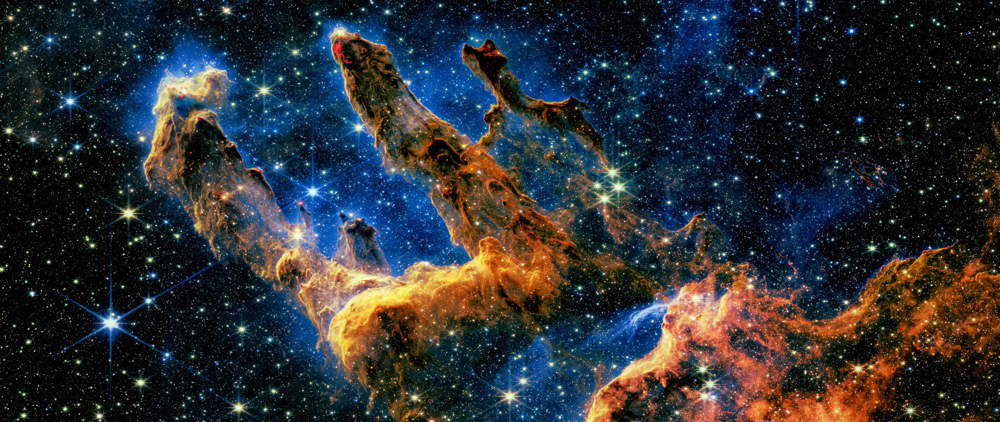 Stellar Nebula Path Space Desk Mat
