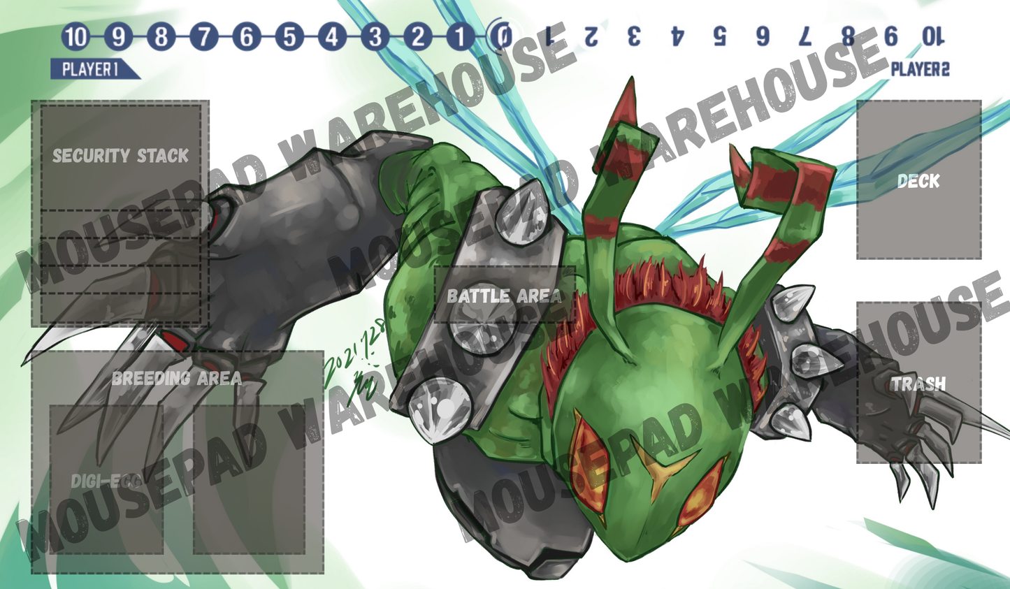Stingmon Digimon Card Game Playmat