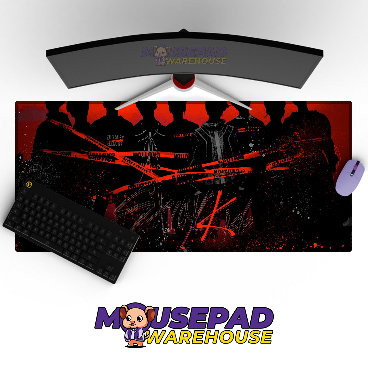 Stray Kids V14 Mousepad Mockup