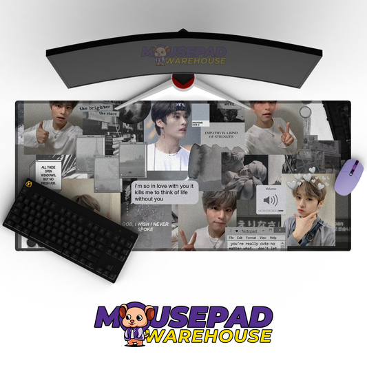 Stray Kids V15 Mousepad Mockup