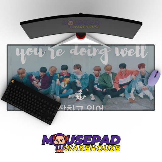 Stray Kids V25 Mousepad Mockup