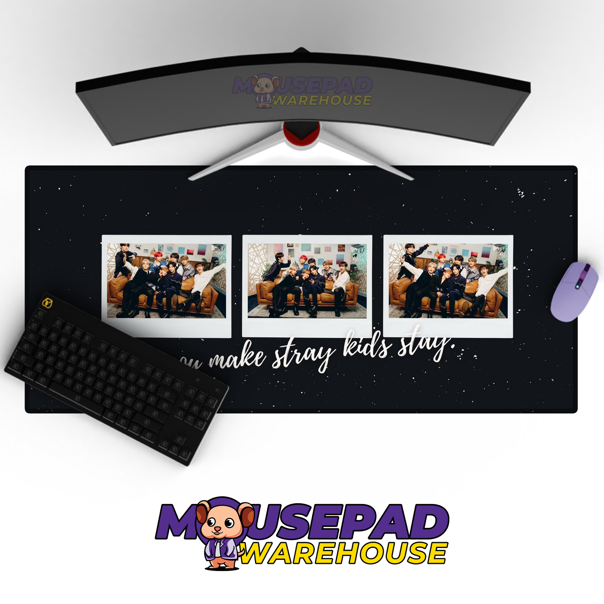 Stray Kids V2 Mousepad Mockup