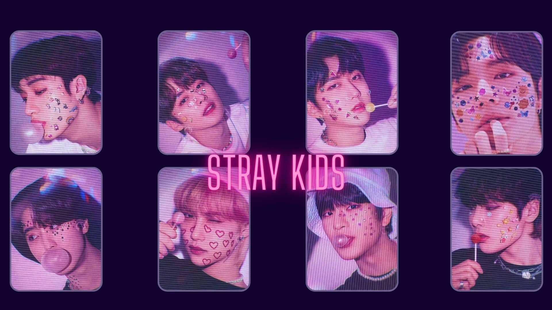 Stray Kids V6 Mousepad