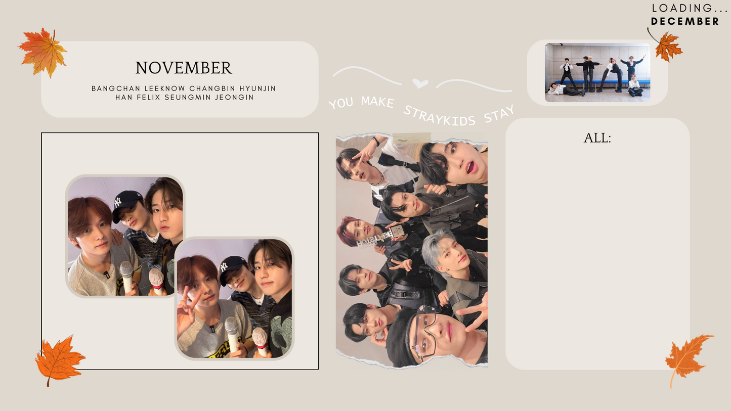 Stray Kids V7 Mousepad