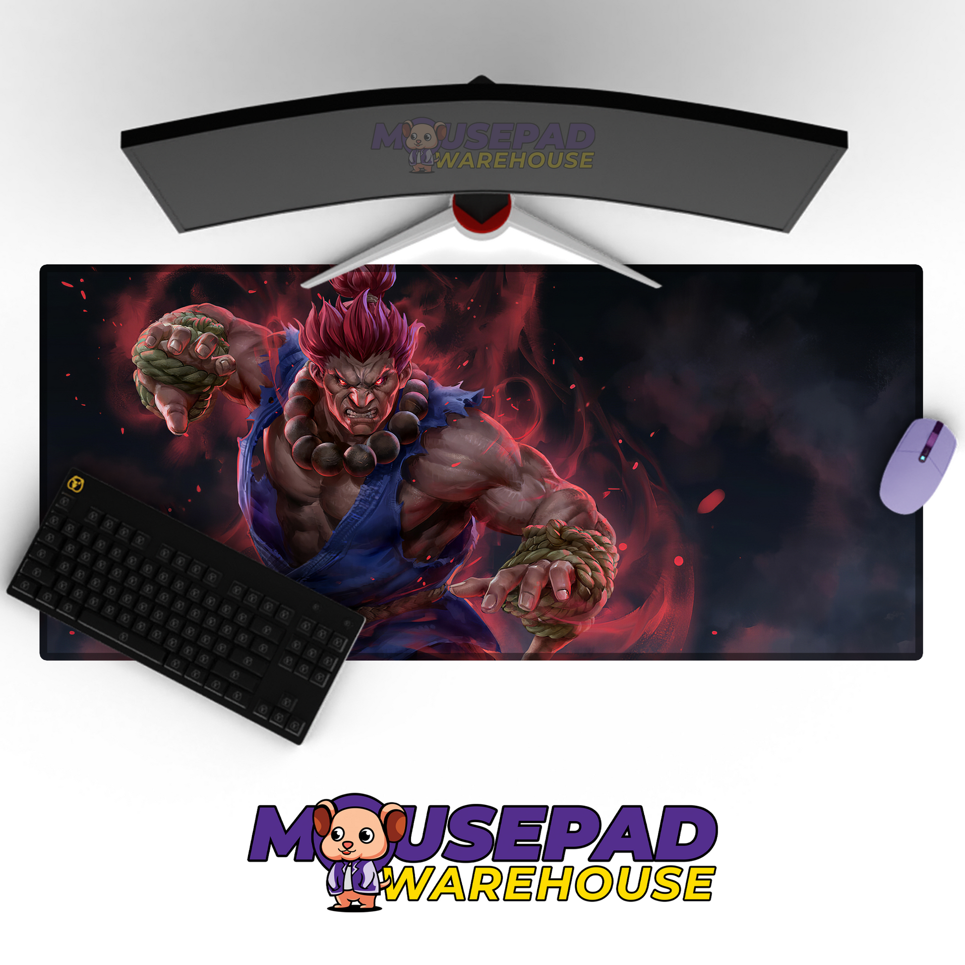 Street Fighter V10 Mousepad Mockup