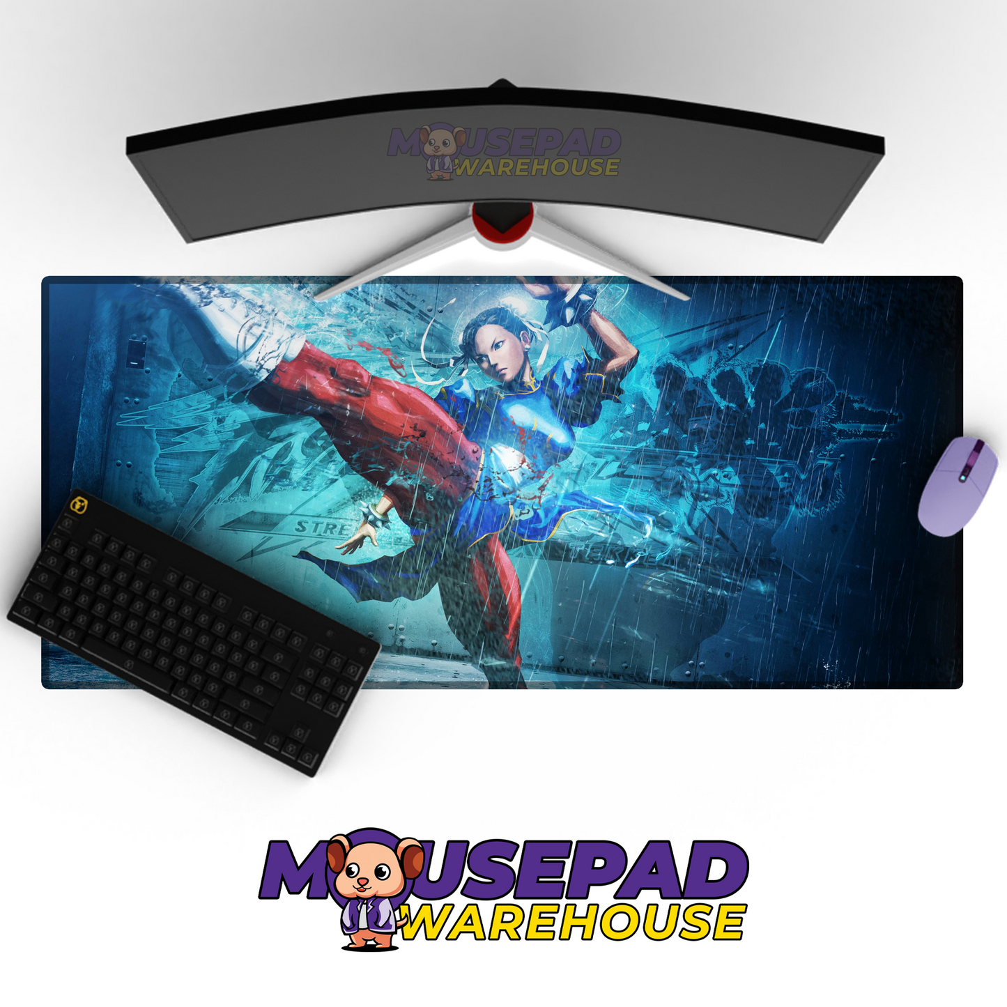 Street Fighter V11 Mousepad Mockup
