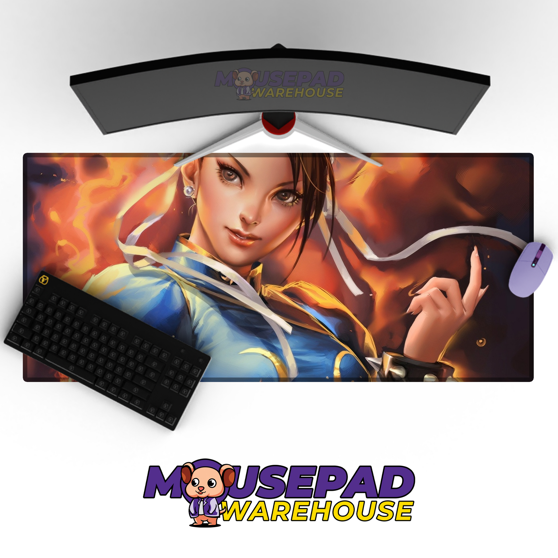 Street Fighter V12 Mousepad Mockup
