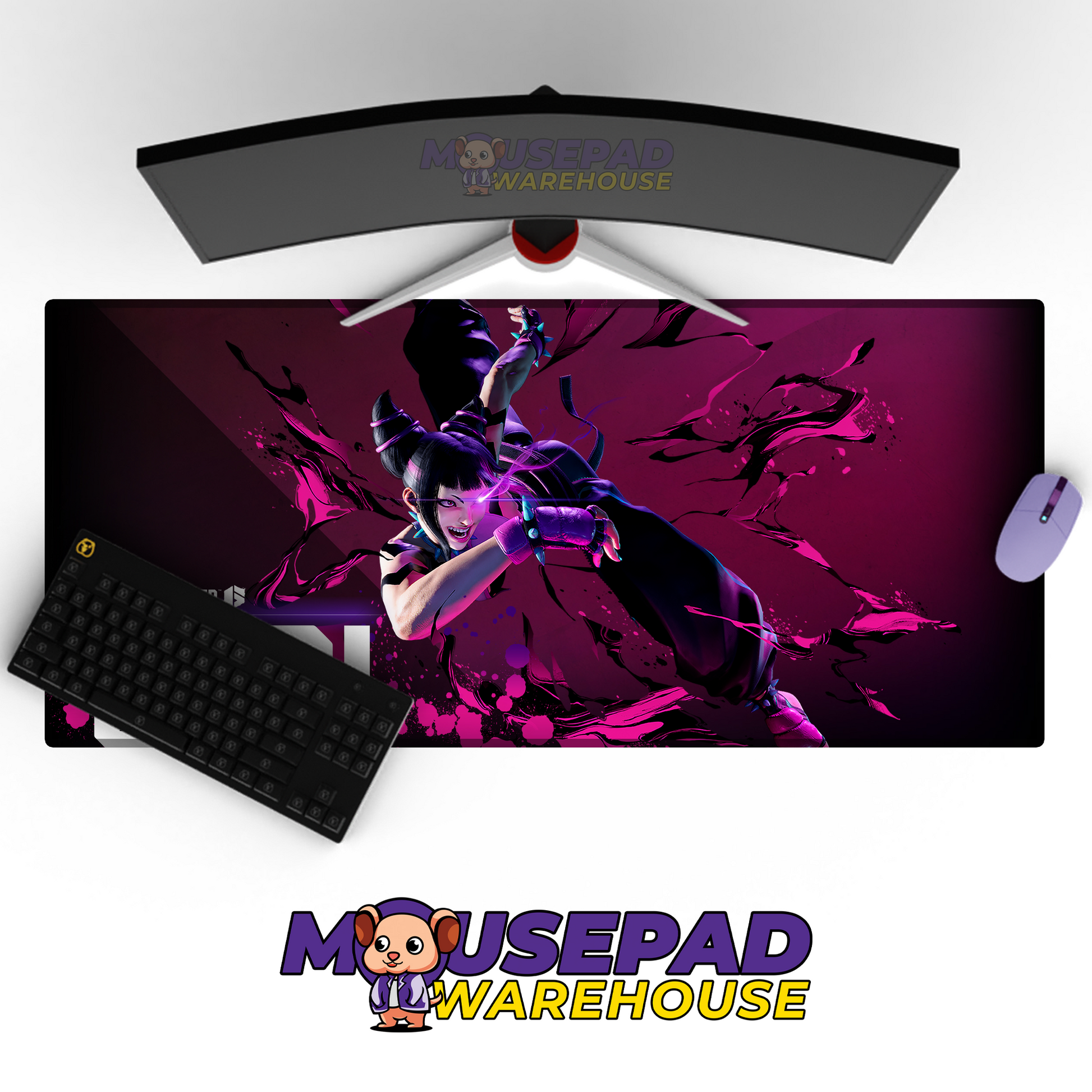 Street Fighter V13 Mousepad Mockup