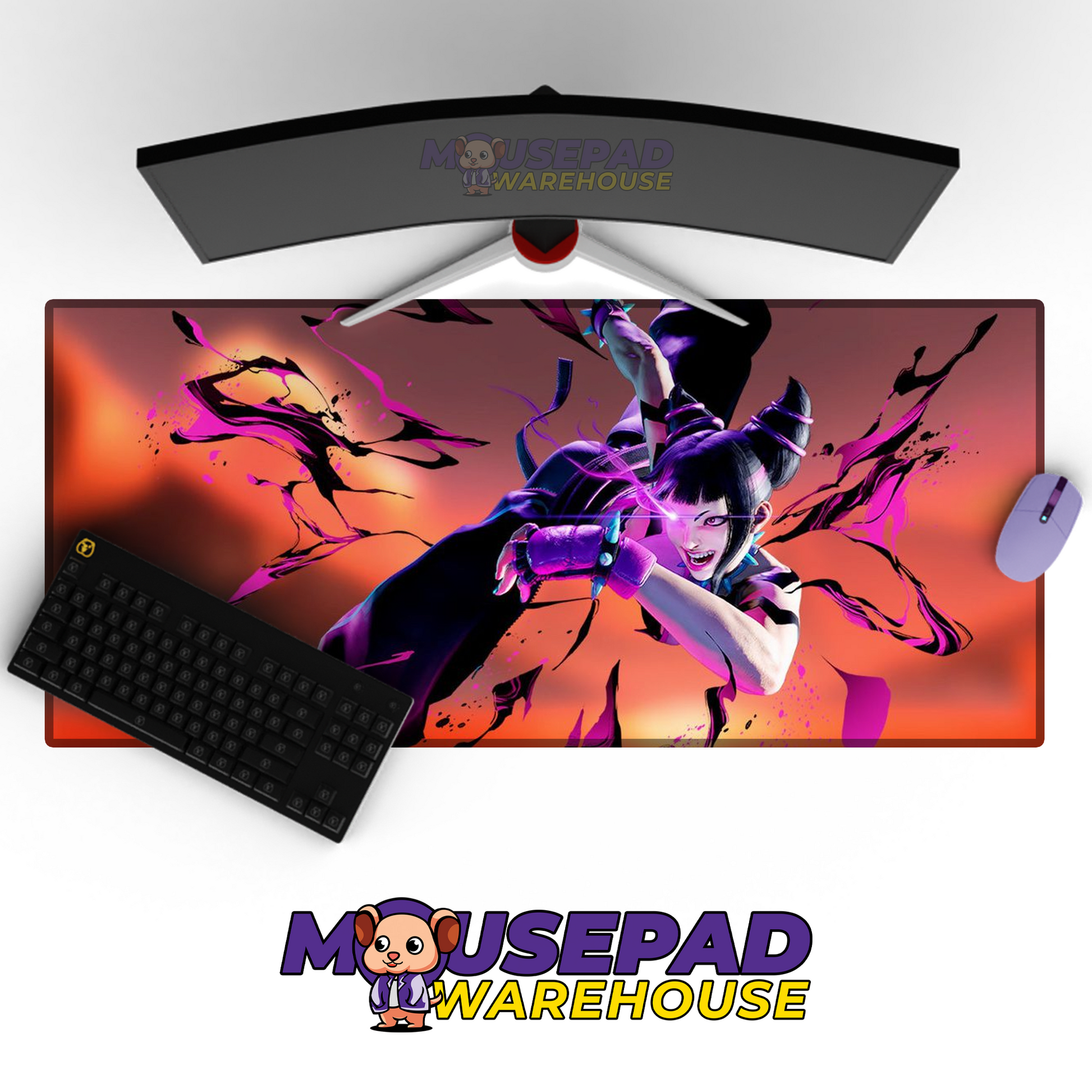 Street Fighter V14 Mousepad Mockup