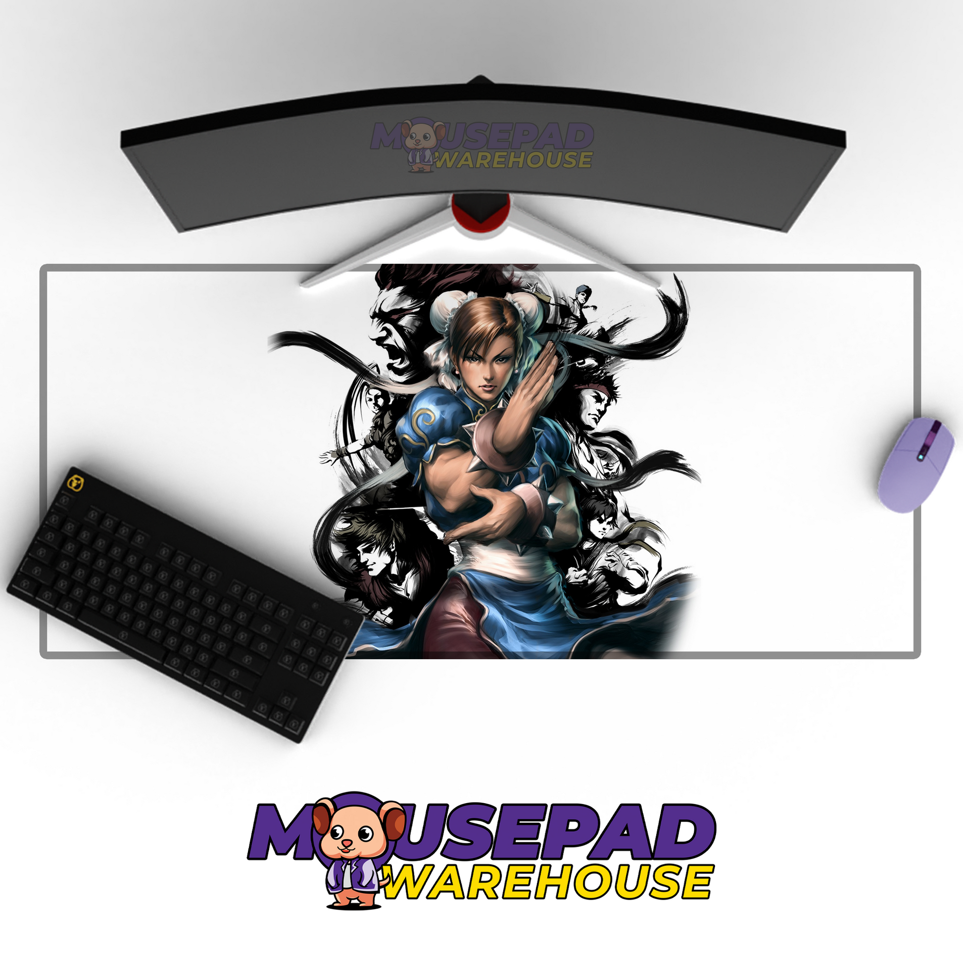 Street Fighter V15 Mousepad Mockup