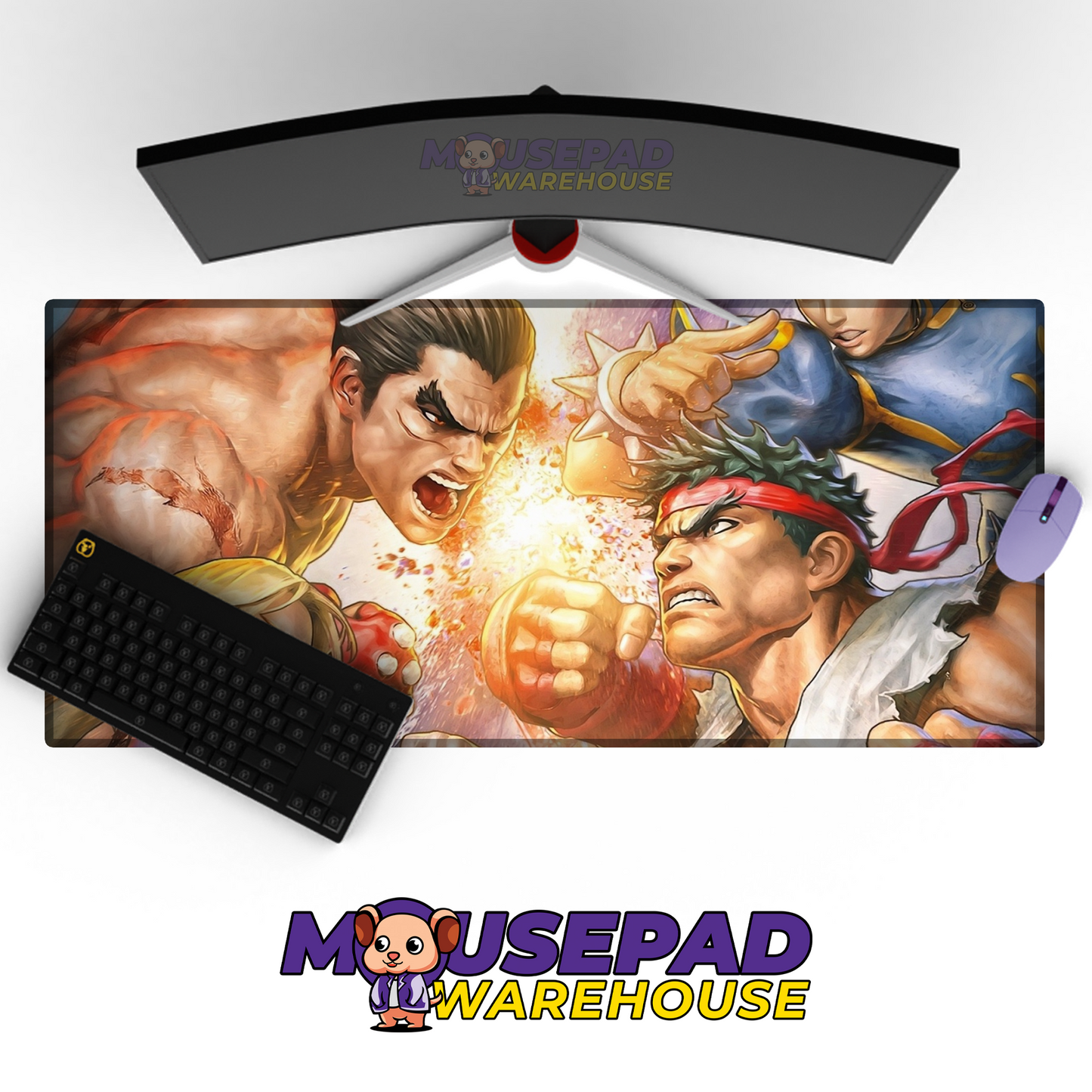 Street Fighter V16 Mousepad Mockup