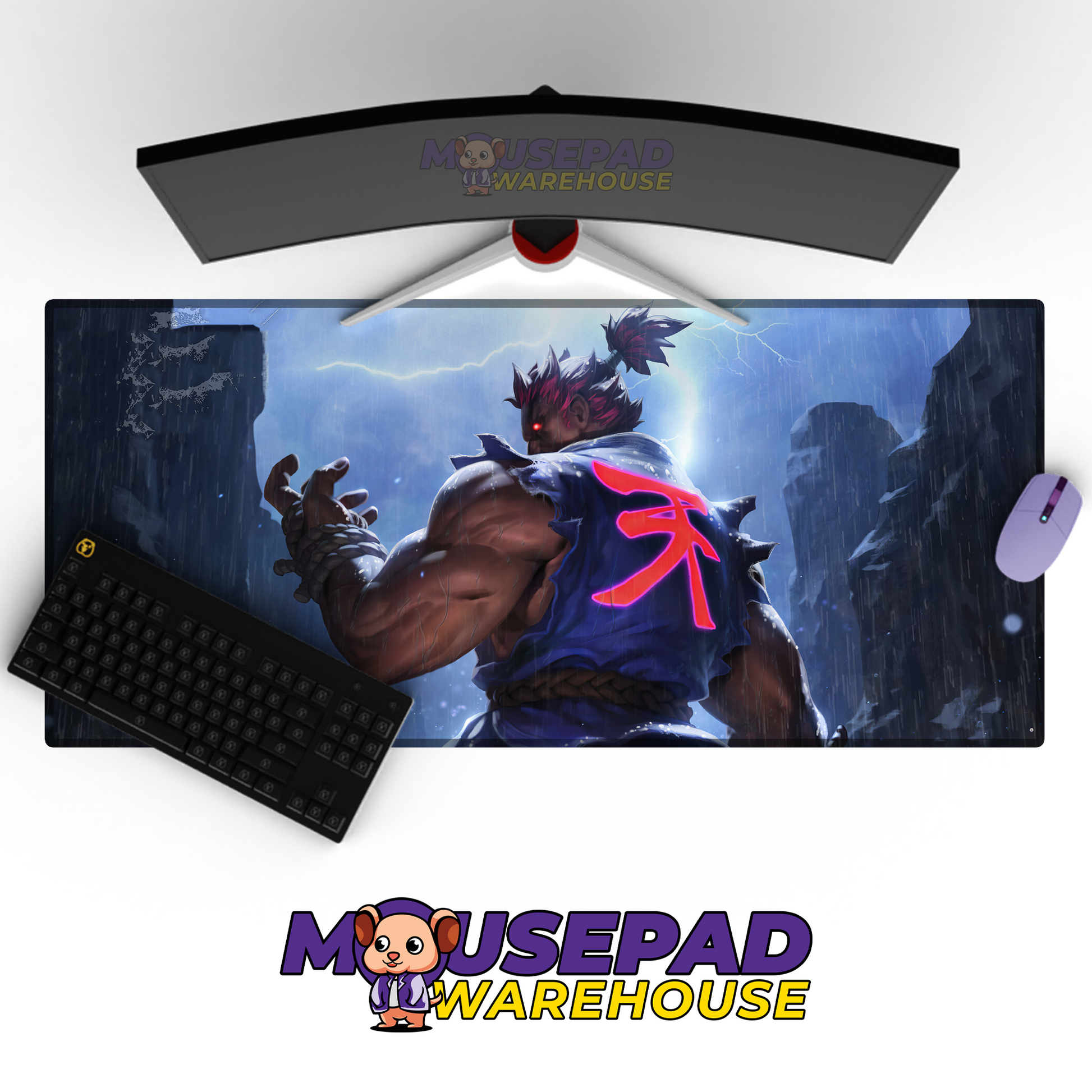 Street Fighter V18 Mousepad Mockup