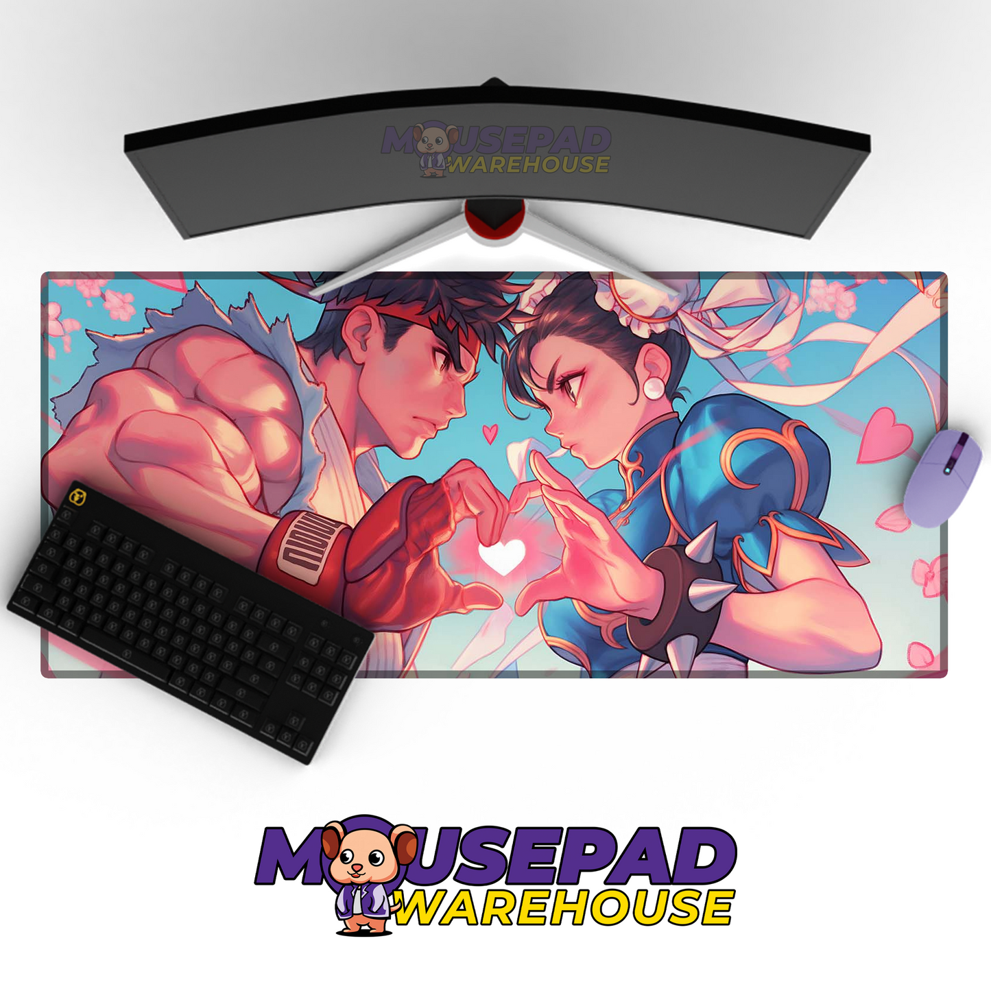 Street Fighter V19 Mousepad Mockup