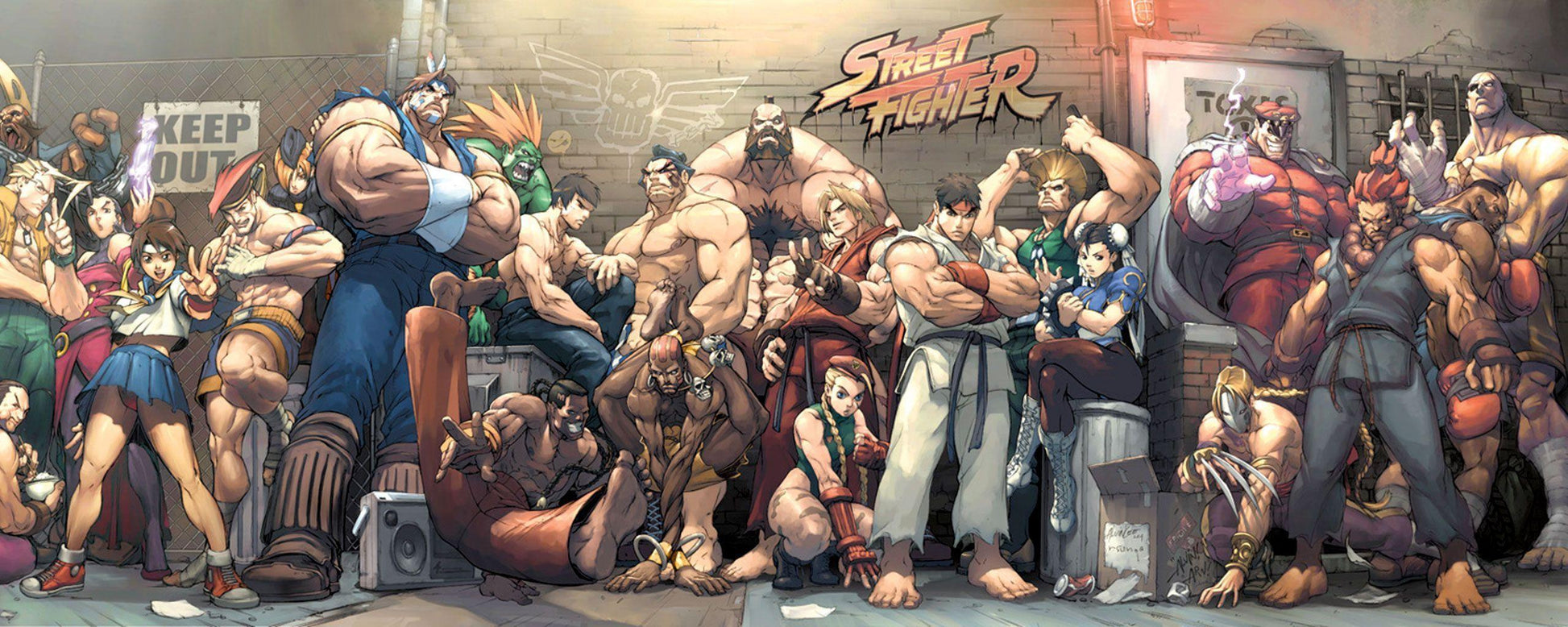 Street Fighter V20 Mousepad