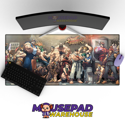 Street Fighter V20 Mousepad Mockup