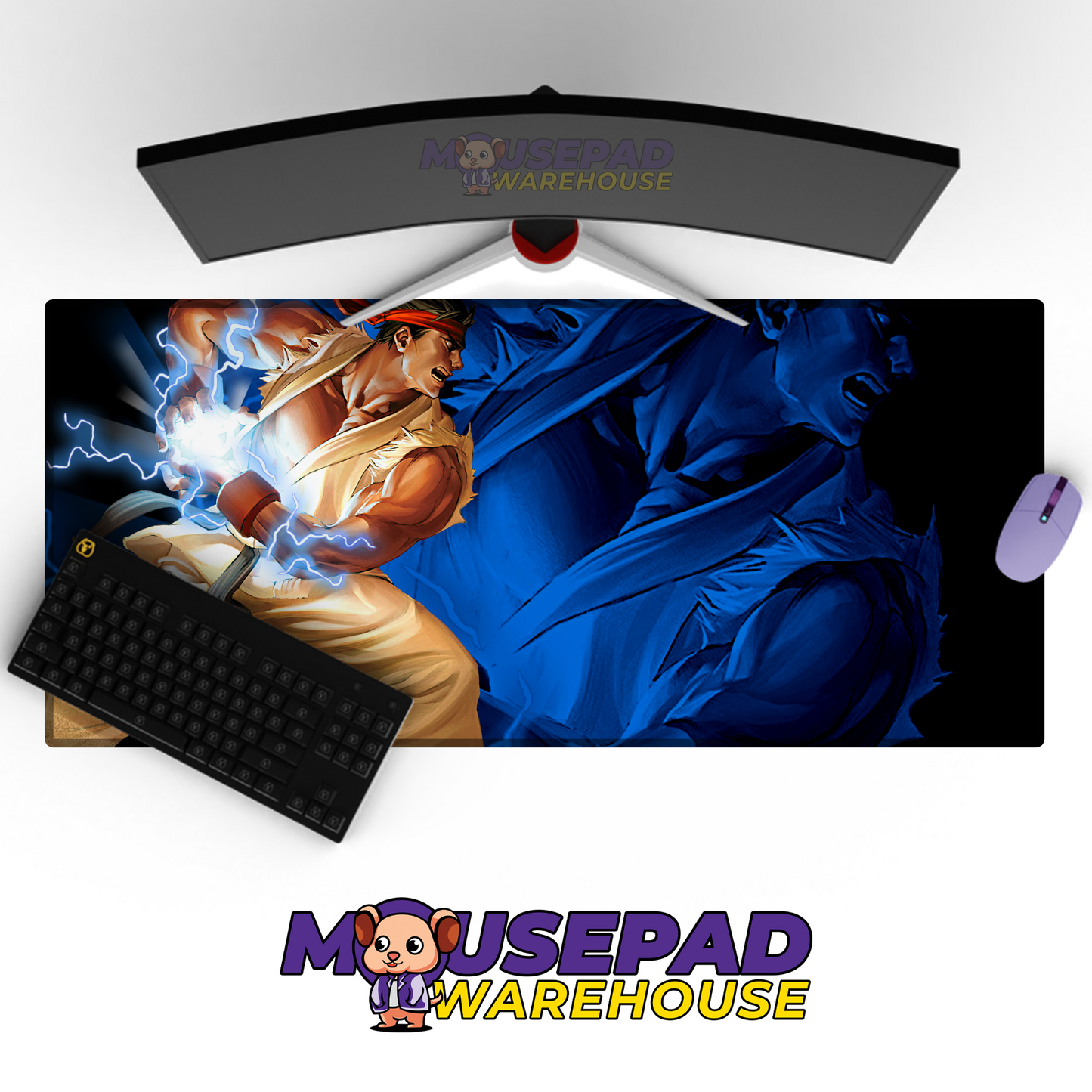 Street Fighter V21 Mousepad Mockup