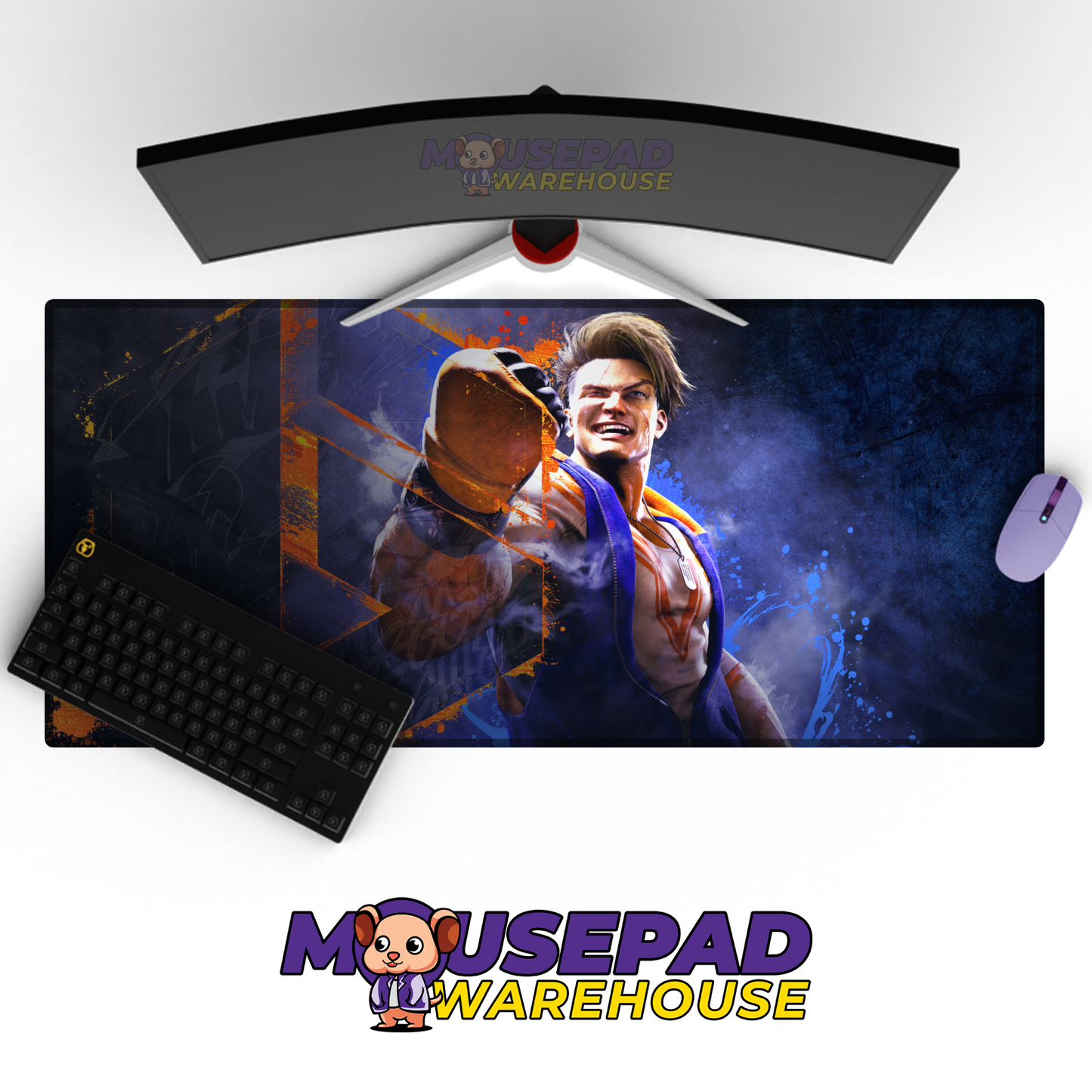Street Fighter V24 Mousepad Mockup